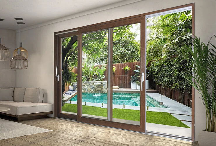 USHA uPVC Lift N Slide Doors